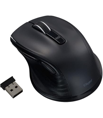 Amazon.co.jp: Digio2 Z 究極のカタチ 有線 マウス 5ボタン Blue LED M